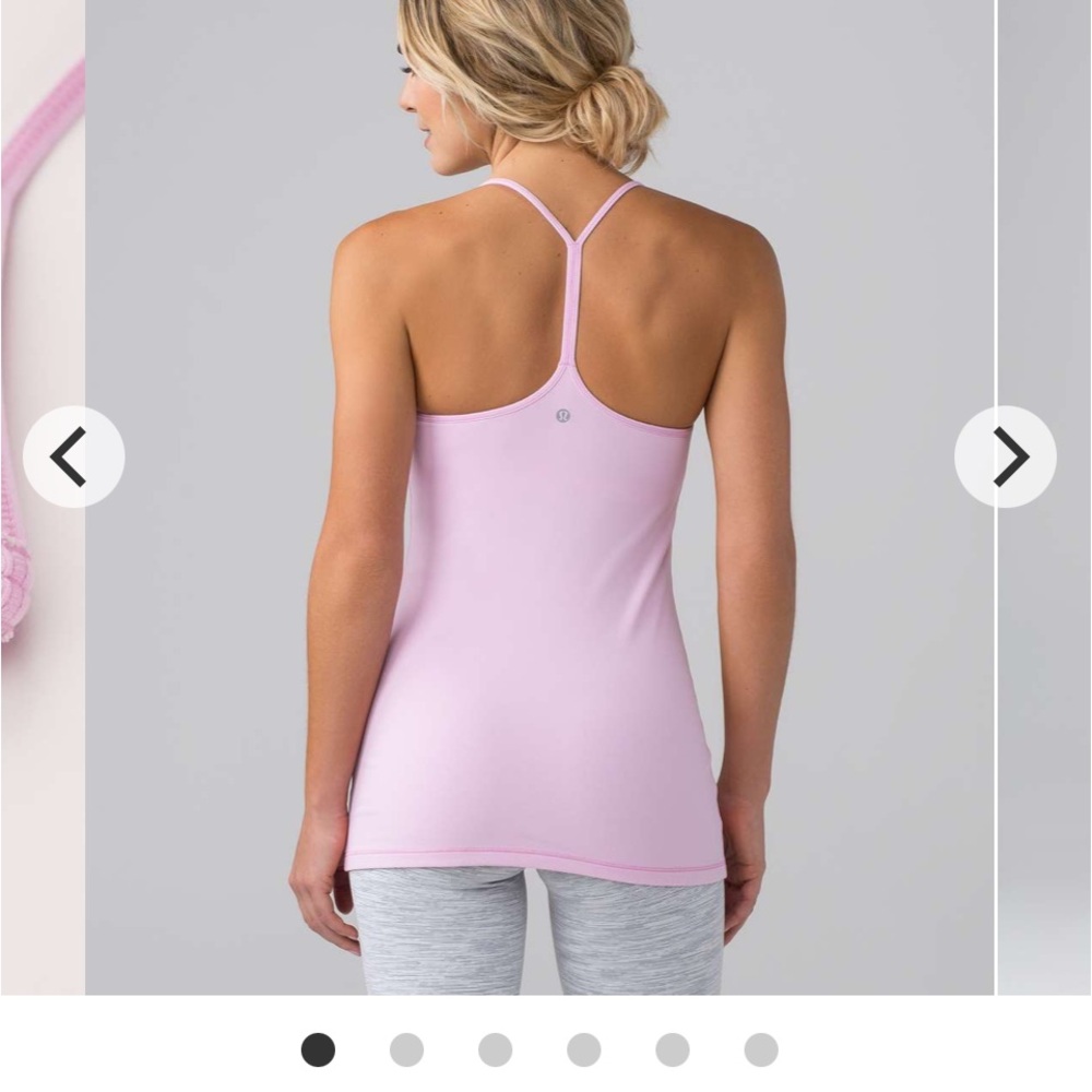 Lululemon Power Pose Tank Cherry Blossom